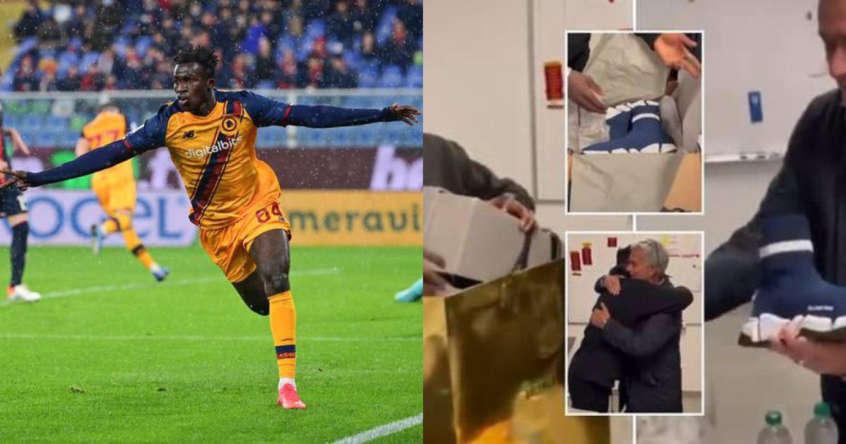 Tỏa sáng rực rỡ, Felix Afena-Gyan được Mourinho tặng giày đúng như đã hứa