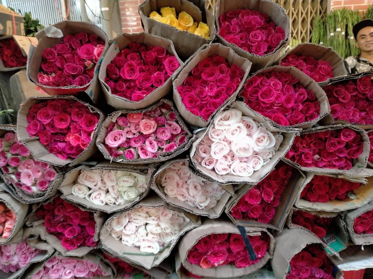 Giá hoa tươi tăng trở lại trong ngày nhà giáo Việt Nam